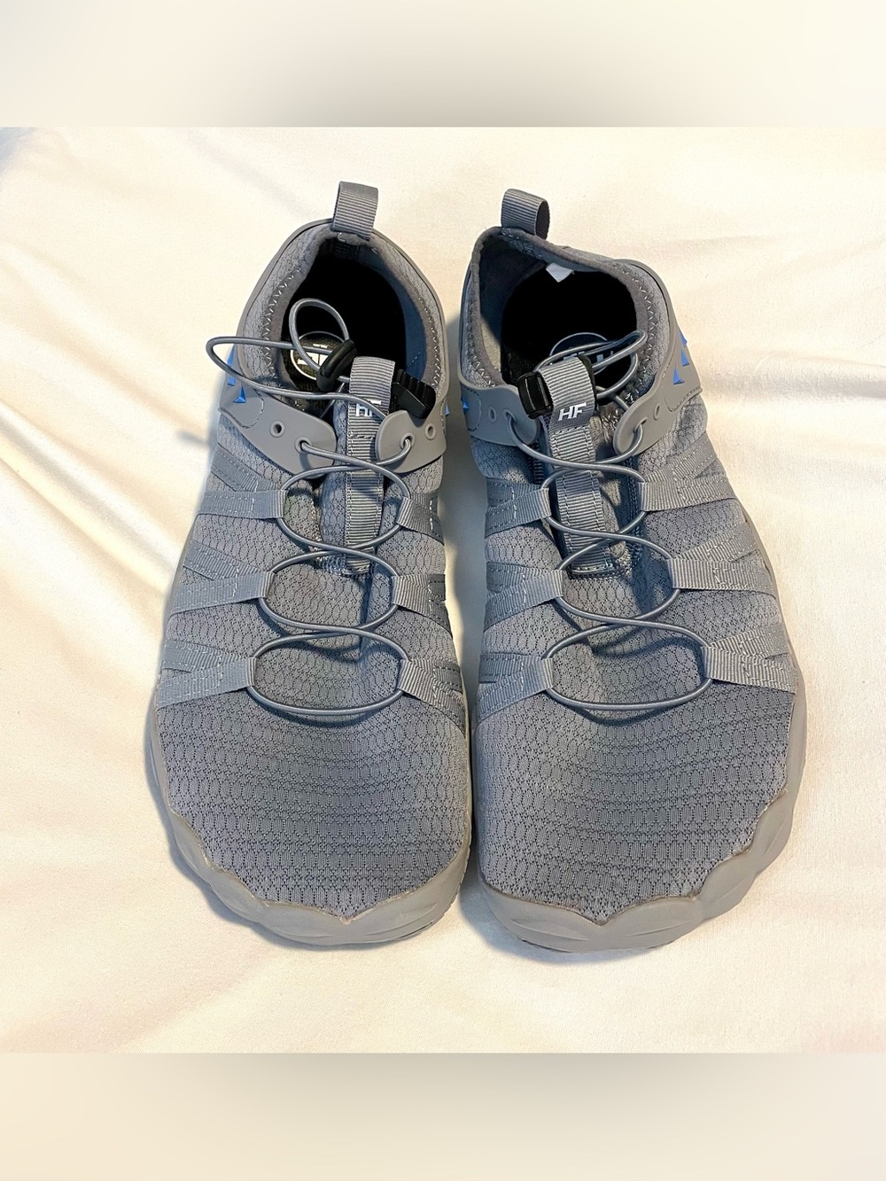 HF Barefoot Shoes - Gray - Quick Dry/Slip~On - Men’s Size EU 46 (US 12 1/2)